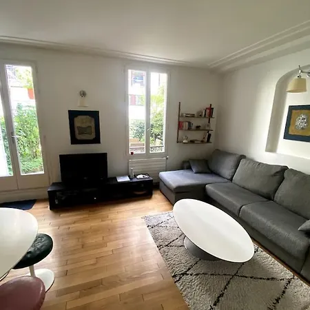 Tour Eiffel - Appartement Avec Jardin Paris Extérieur photo