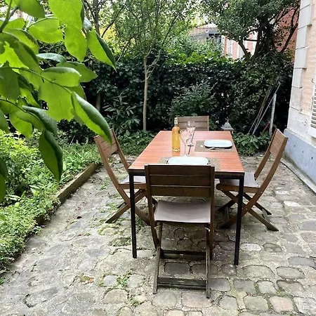 Tour Eiffel - Appartement Avec Jardin Paris Extérieur photo